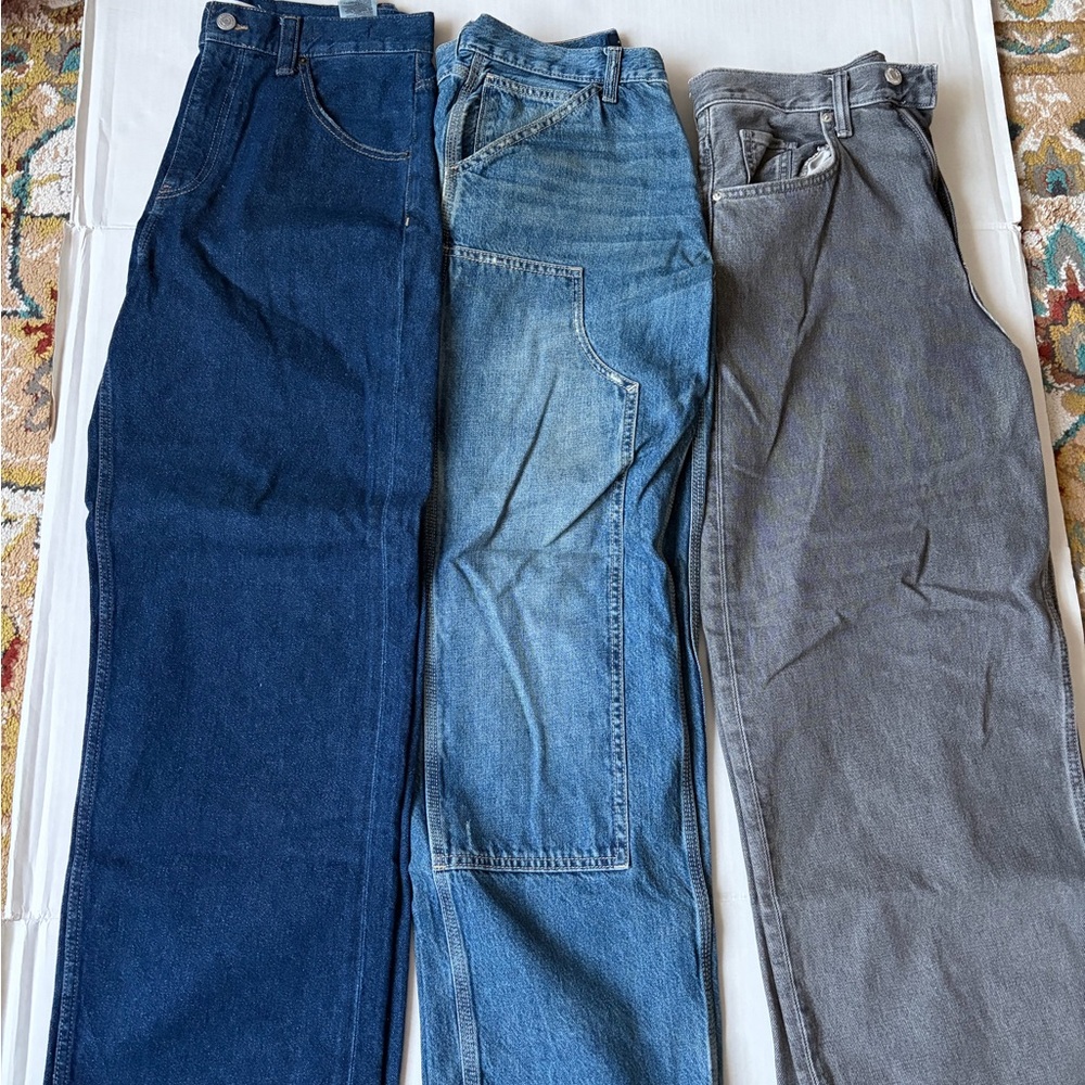 Tommy Hilfiger Men's Relaxed Jeans - Dark Blue, Light Blue, Gray